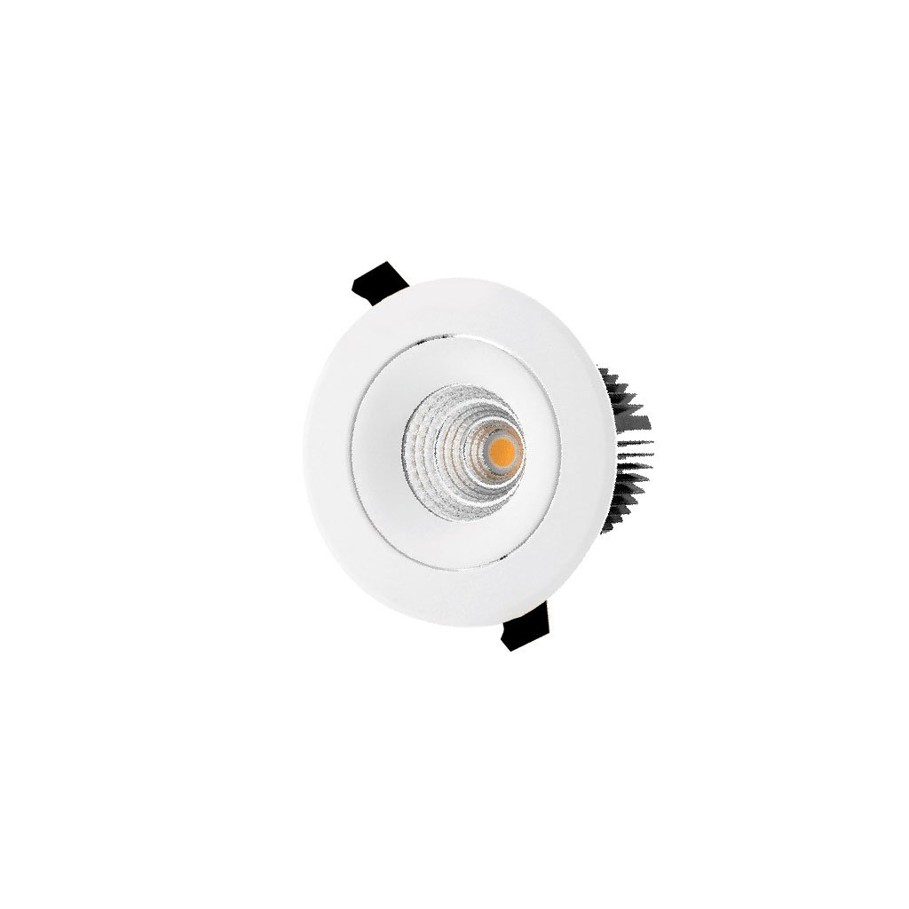 EMBUTIDO COB RETRAÍDO REDONDO PARA CIELO 5W LUZ CÁLIDA