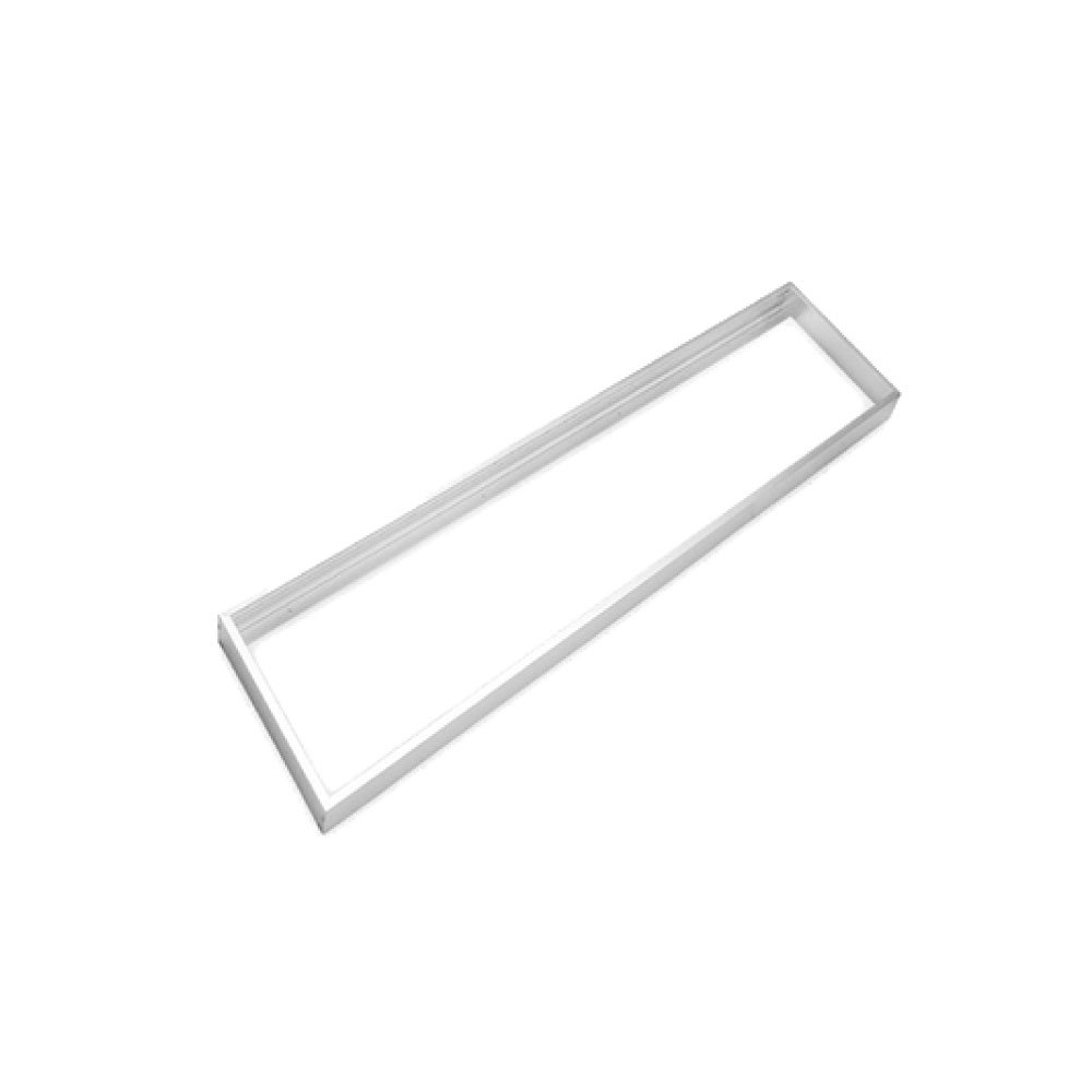 MARCO BLANCO PARA PANEL LED 153X1203X65MM ALUMINIO