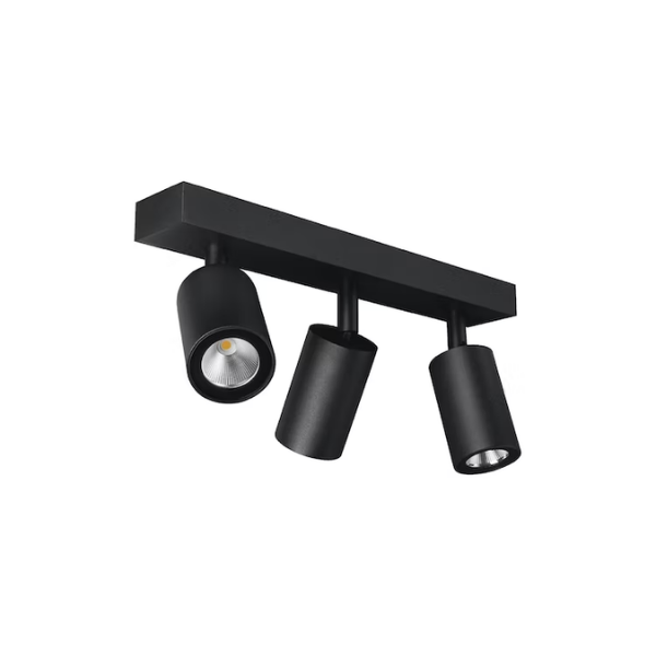FOCO SOBREPUESTO 3XGU10 NEGRO ALTAIR III