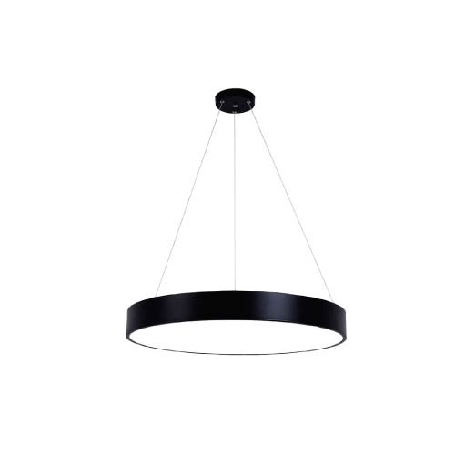 LÁMPARA NEGRA 48W CIRCULAR LUZ NEUTRA