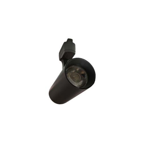 FOCO NEGRO PARA RIEL 30W LUZ CÁLIDA