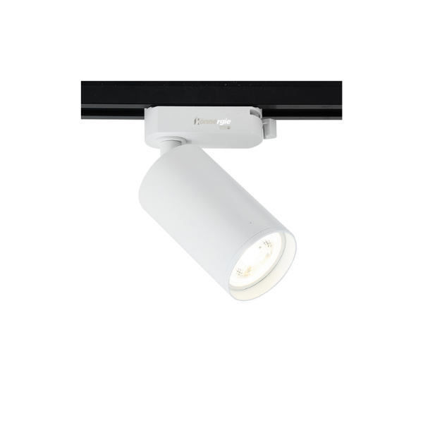 FOCO PORTA GU10 BLANCO PARA RIEL ALTAIR