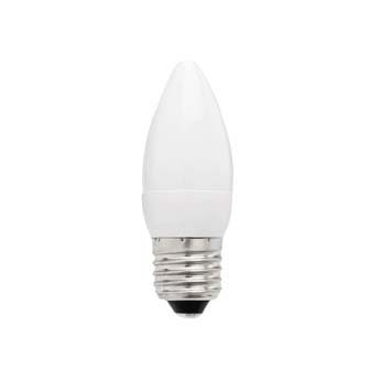 AMPOLLETA VELA C37 E27 5W LUZ FRÍA MEGABRIGHT
