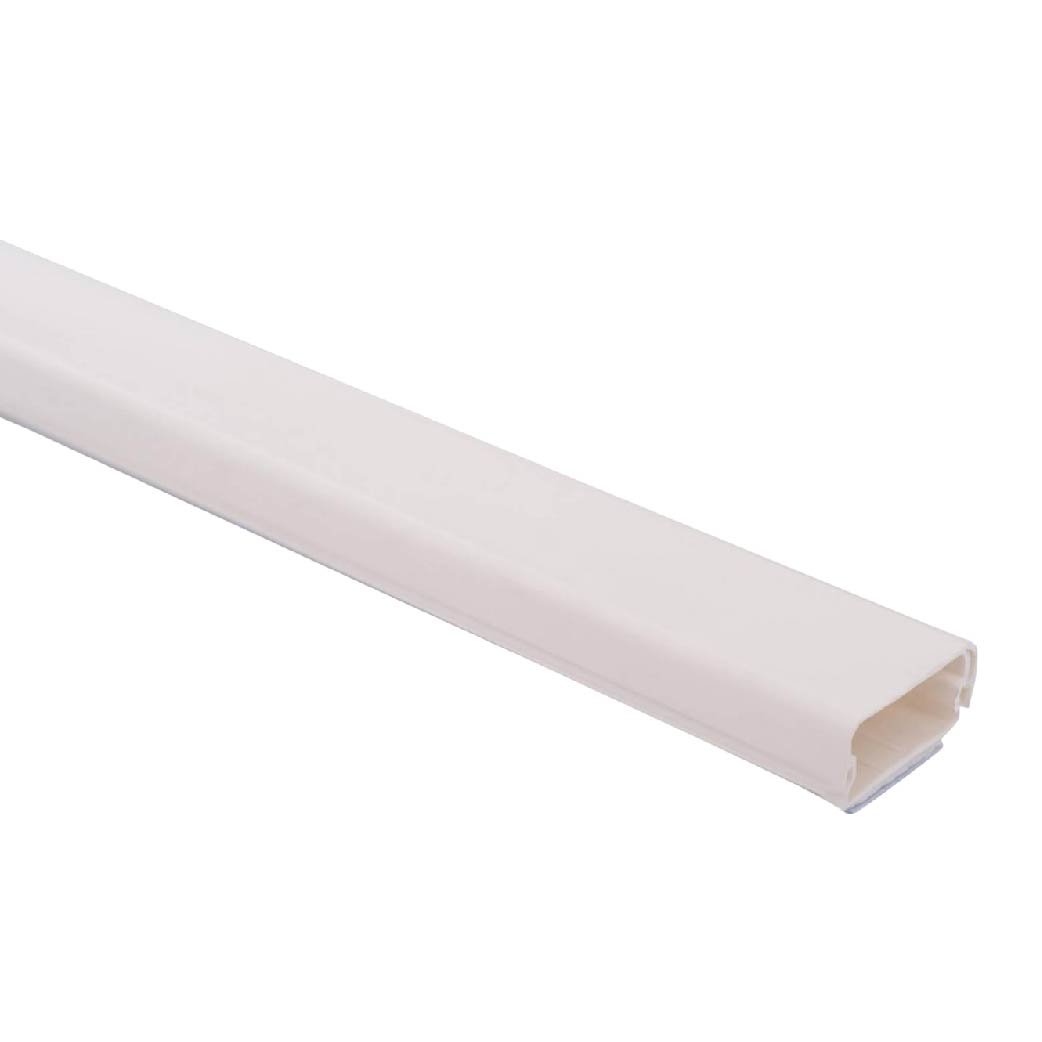 canaleta 20x10mm x 2m con adhesivo
