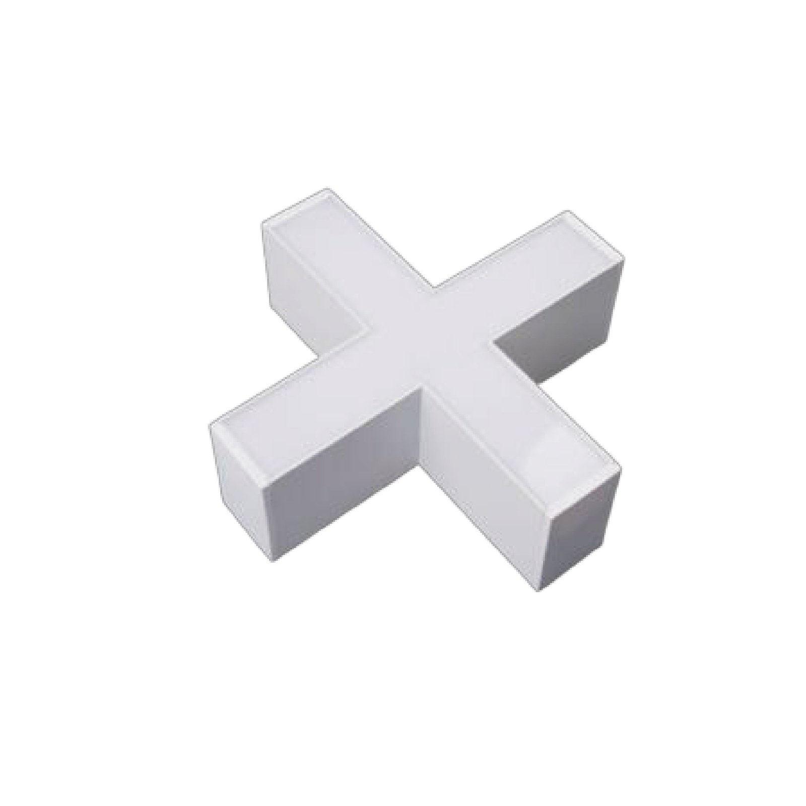 UNIÓN X PARA LÁMPARA LINEAL BLANCO LUZ NEUTRA