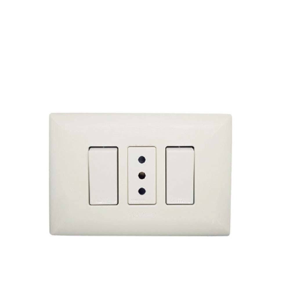 s17 enchufe 10a + interruptor 9/15 p/blanca-m / blanco