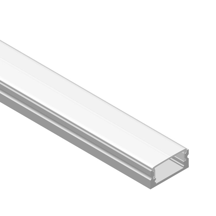 PERFIL EMBUTIDO TABLEADO ALUMINIO 2 MTS PARA CINTA LED